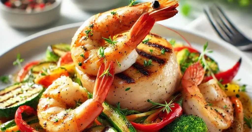 chicken and shrimp dishes